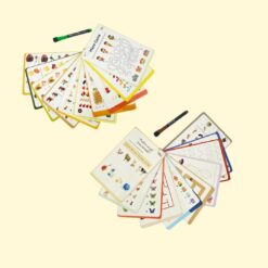 20 Reusable Worksheets for Preschoolers – Fun & Educational Workbook (Ages 2–4)