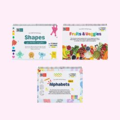 Combo Alphabets & Shapes & Fruits+Veggies
