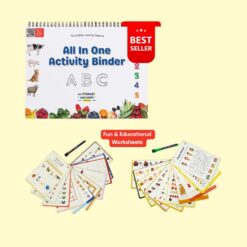 Combo All-In-One & 20 Reusable Worksheet with one free marker